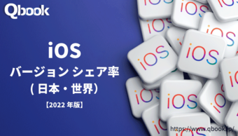 【2022年10月版】iOS バージョン別シェア率まとめ。iOS16のシェア率は? 日本国内、世界全体シェアの推移比較