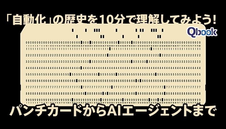 「自動化」の歴史を10分で理解してみよう！パンチカードからAIエージェントまで、エンジニアのための「自動化の歴史」概説