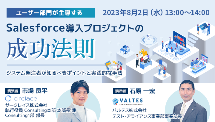 ユーザー部門が主導するSalesforce導入プロジェクトの成功法則―システム発注者が知るべきポイントと実践的な手法